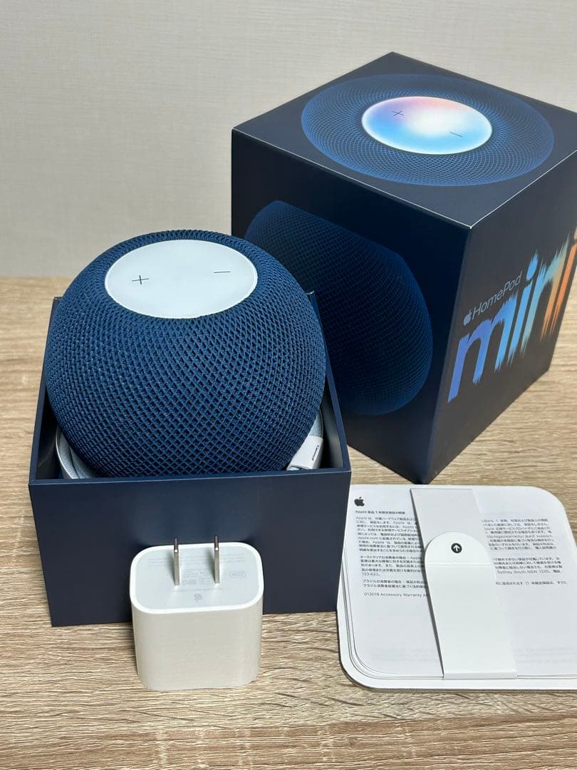 美品Apple Pod mini ブルー