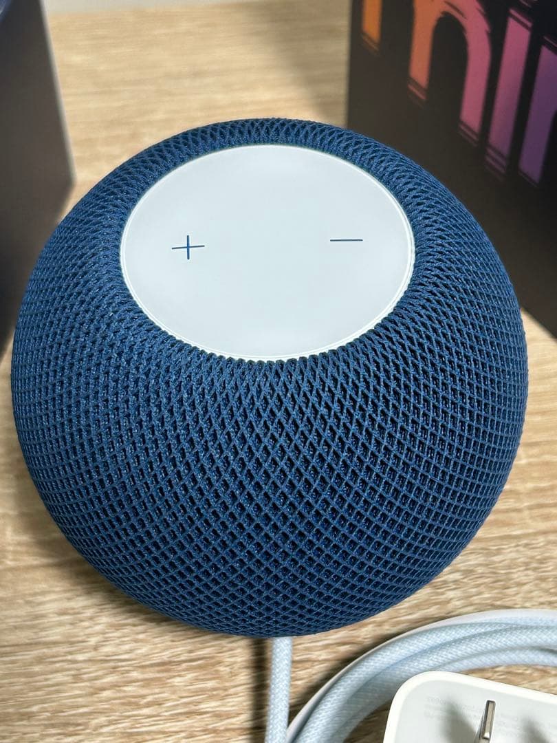 美品Apple Pod mini ブルー