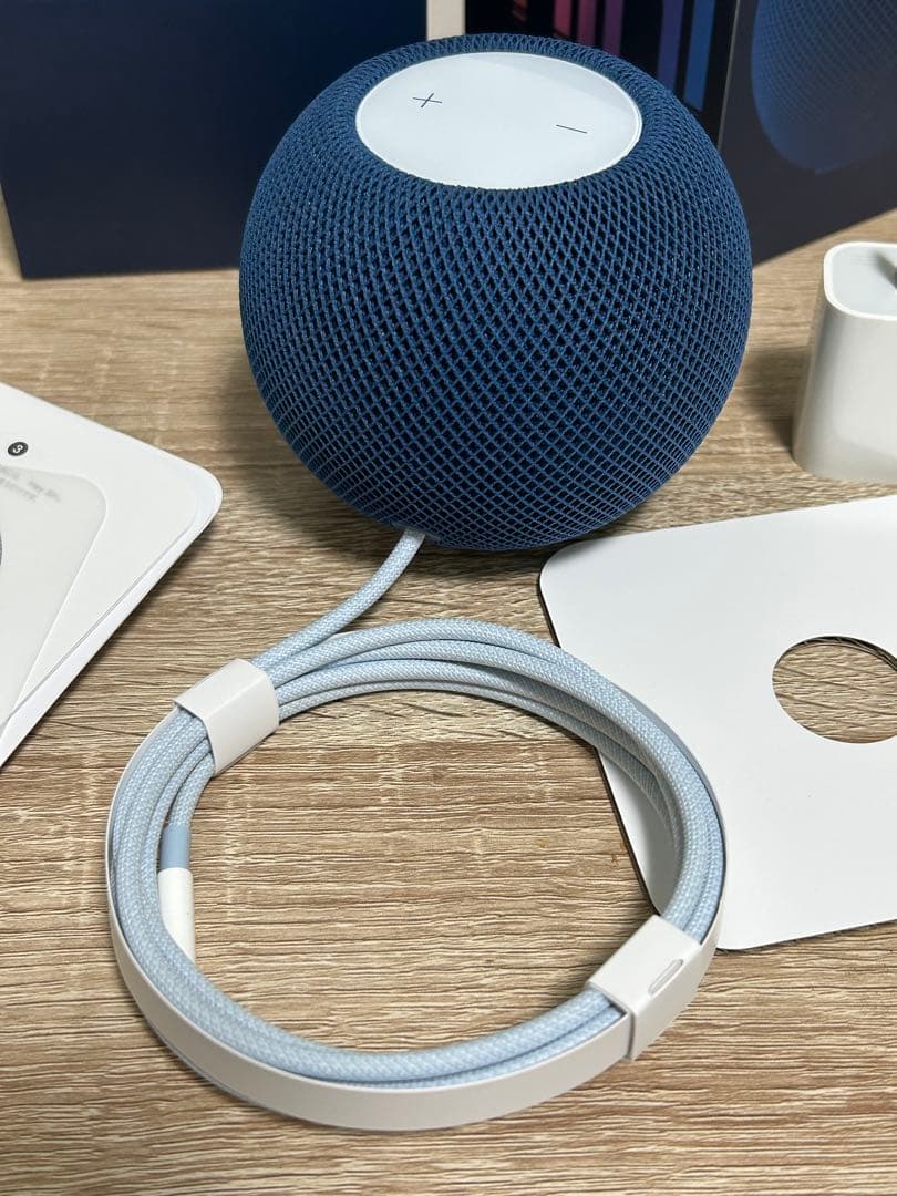 美品Apple Pod mini ブルー