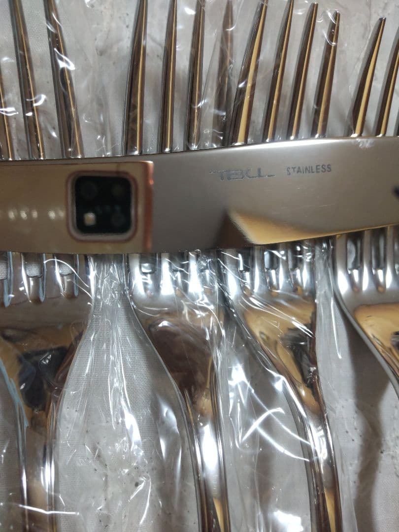 燕物産 TBCLデザートナイフ&フォーク 18ー12ステンレスカレント最終価格