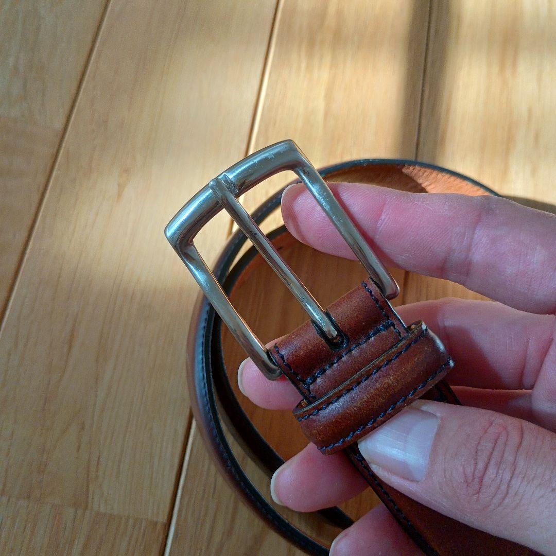 34 85 　コードバン　茶　k.t.lewiston バーニーズニューヨーク