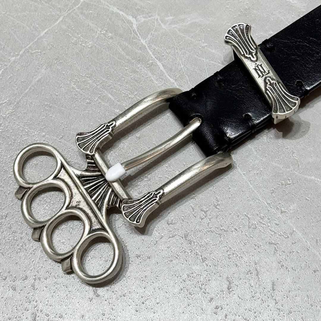 【NULLUS】SILVER FILLED KUNCKLES BELT