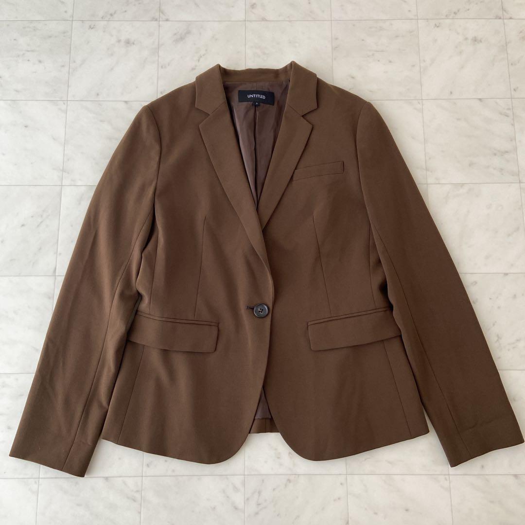 【untitled】アンタイトル　ジャケット＆パンツスーツ　セットアップMサイズ