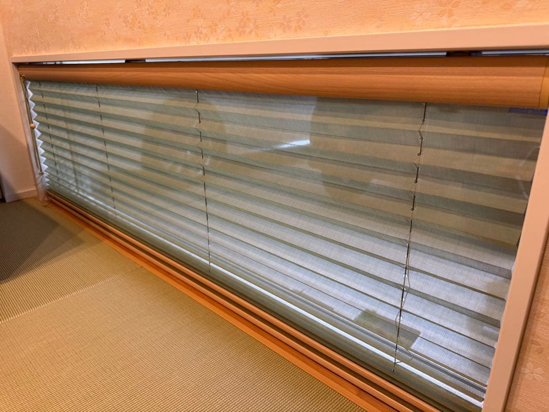 ニトリ ニチベイ プリーツスクリーン もなみ ツインスタイル ループコード式