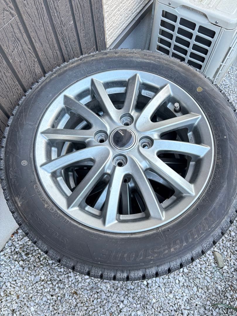 155/65R14 スタッドレスタイヤ ホイール