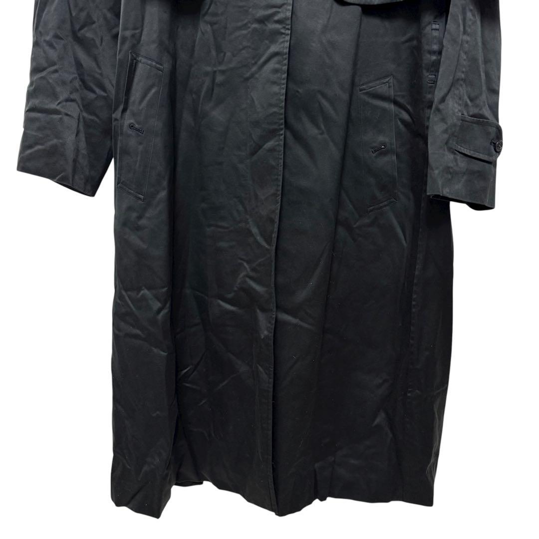 Burberrys バーバリー ケープ付きトレンチコート ブラック B10