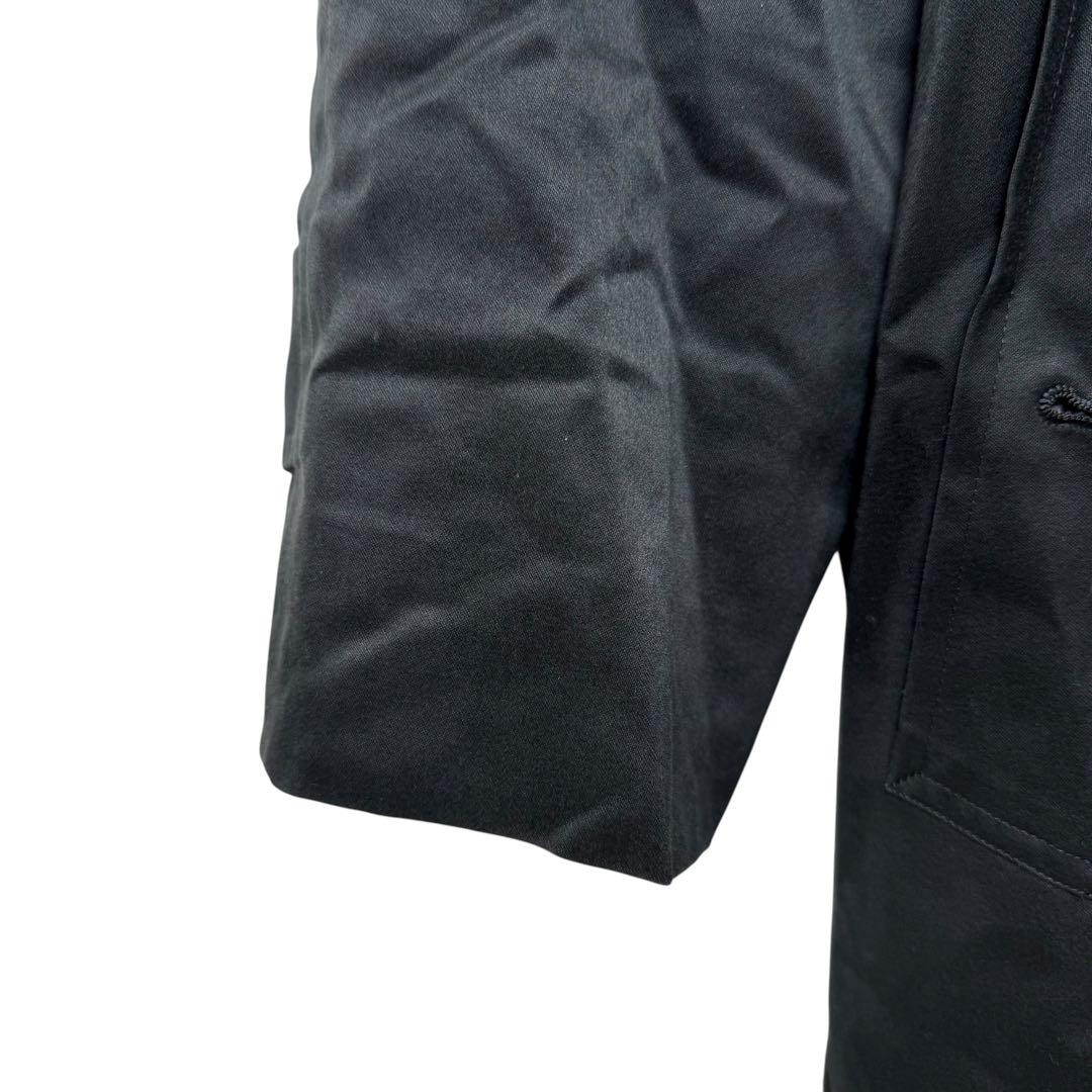 Burberrys バーバリー ケープ付きトレンチコート ブラック B10