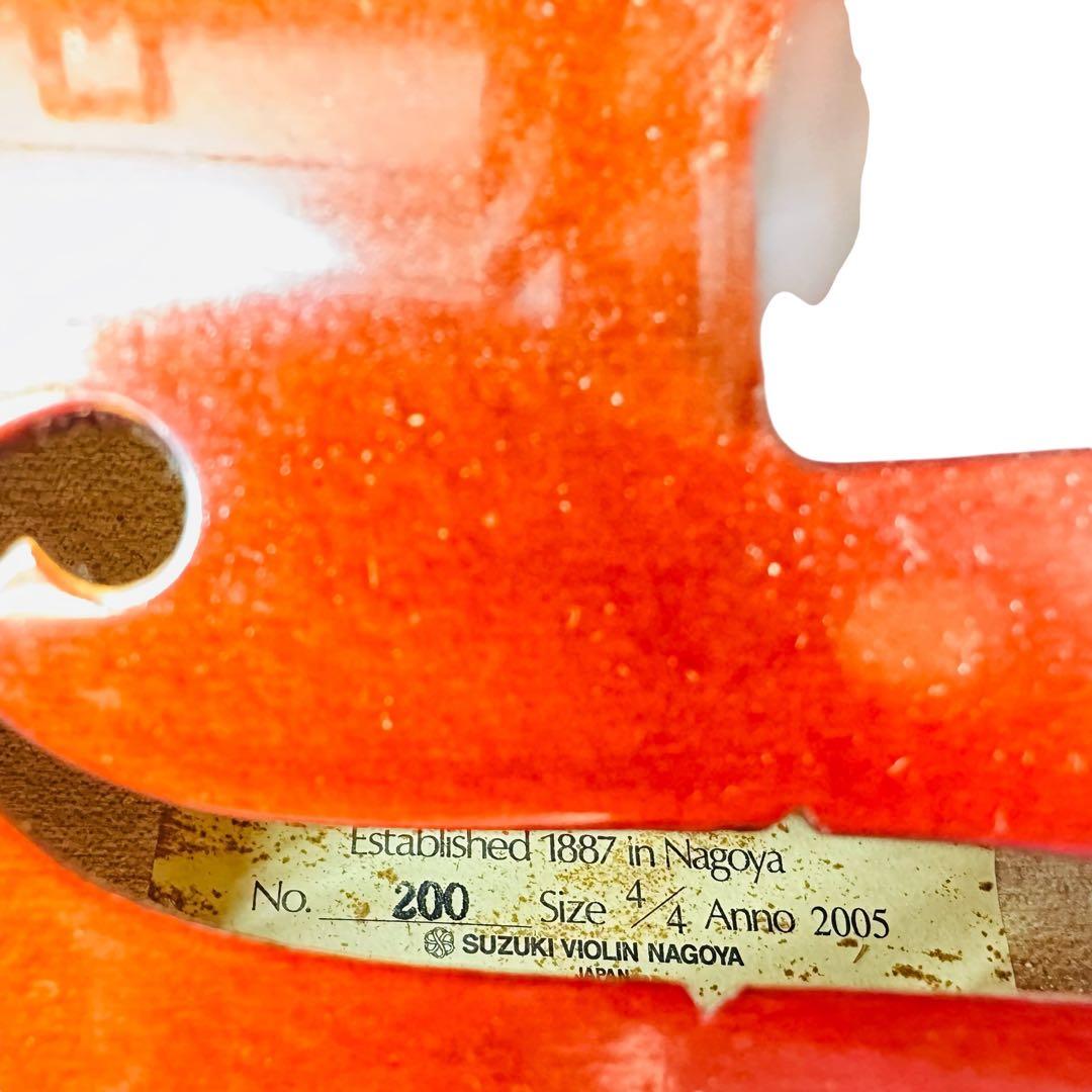 SUZUKI バイオリン　NO200 サイズ4/4