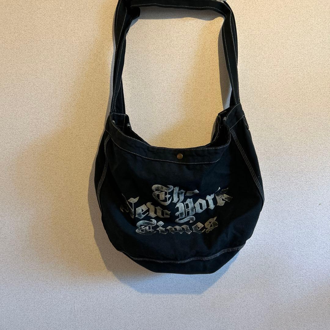 vintage ニュースペーパーバッグThe New York Times