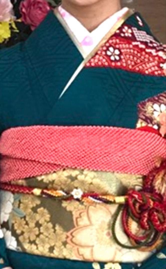 振袖フルセット　成人式　草履&バッグ　着付け小物付き