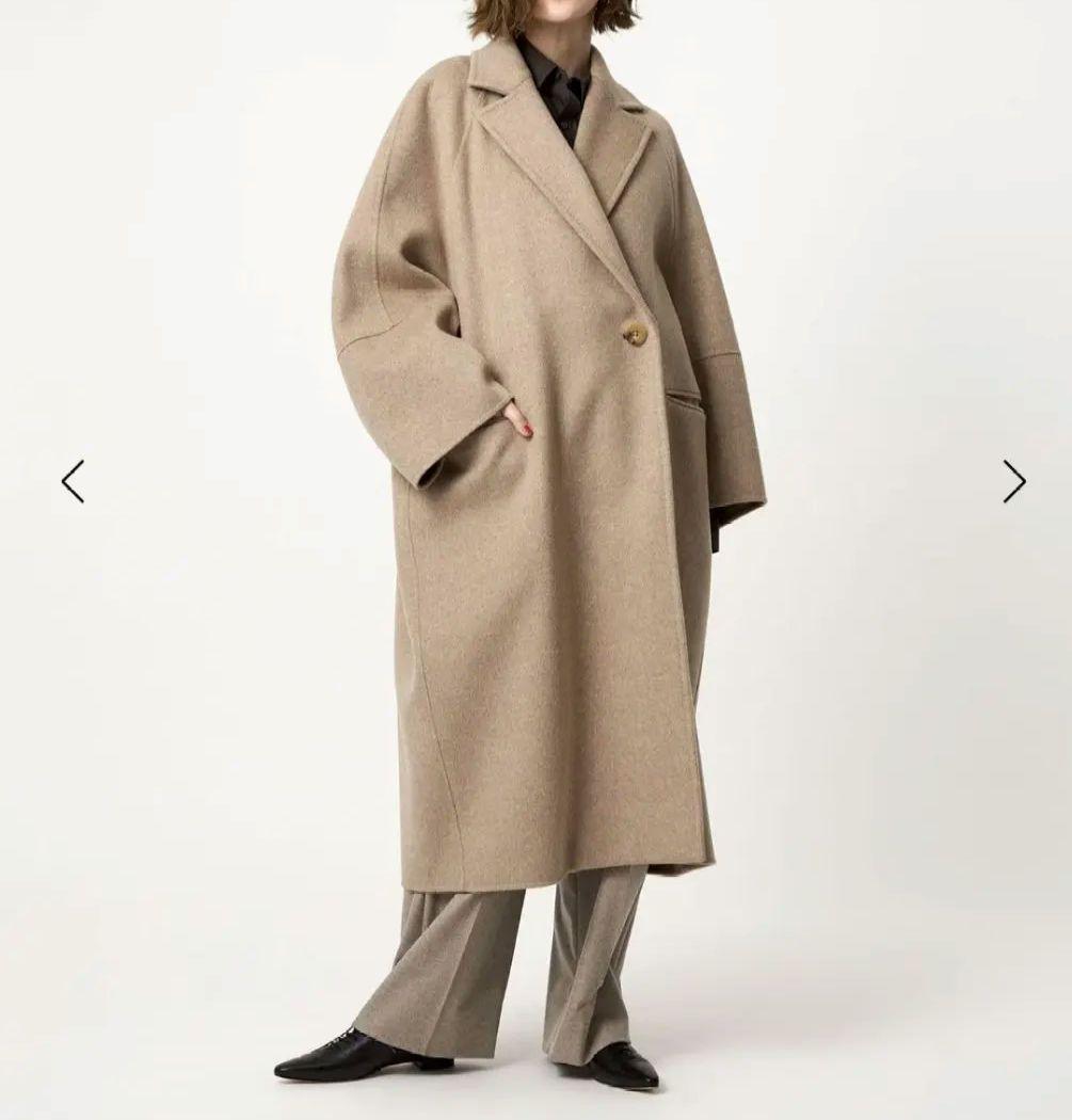 【新品・未使用】conteダブルブレスト リバーコート