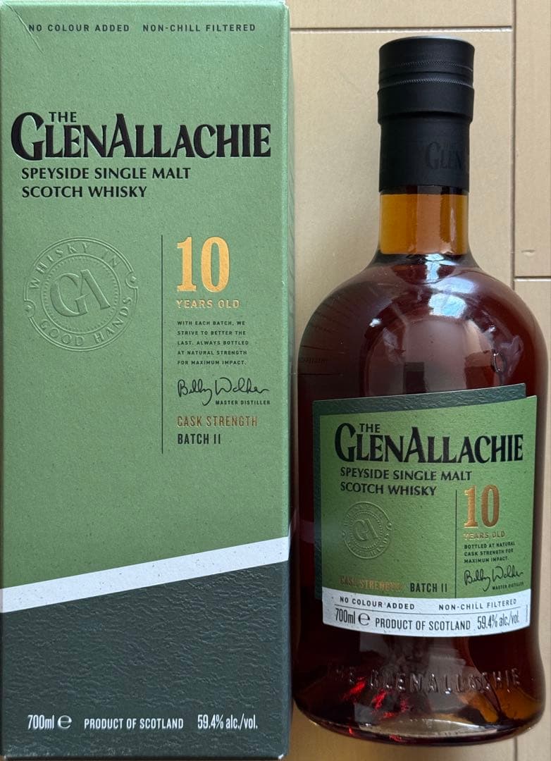 THE GLENALLACHIE 10年 バッチII 700ml 59.4%