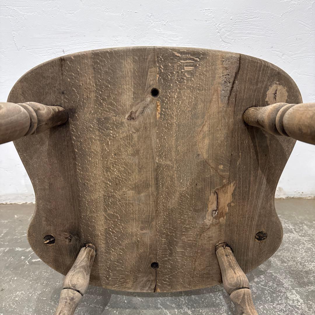 ヴィンテージ　ダイニングチェア　カフェチェア　剥離