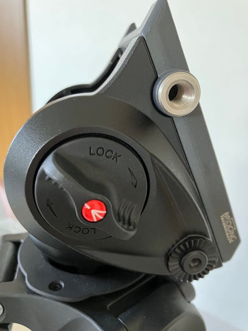 マンフロットビデオ三脚MVT502AM + 雲台 MVH500A