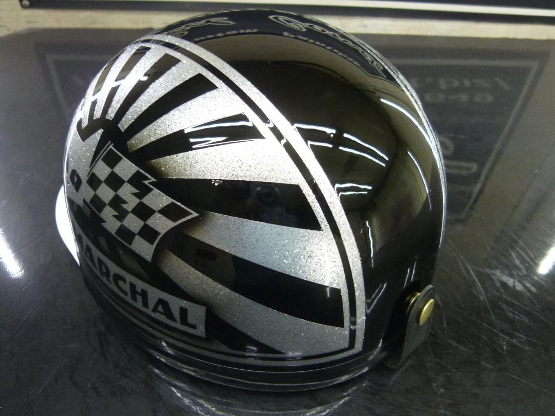 三つボタン送料込！カスタムコルク半　マーシャル日章　最安値144