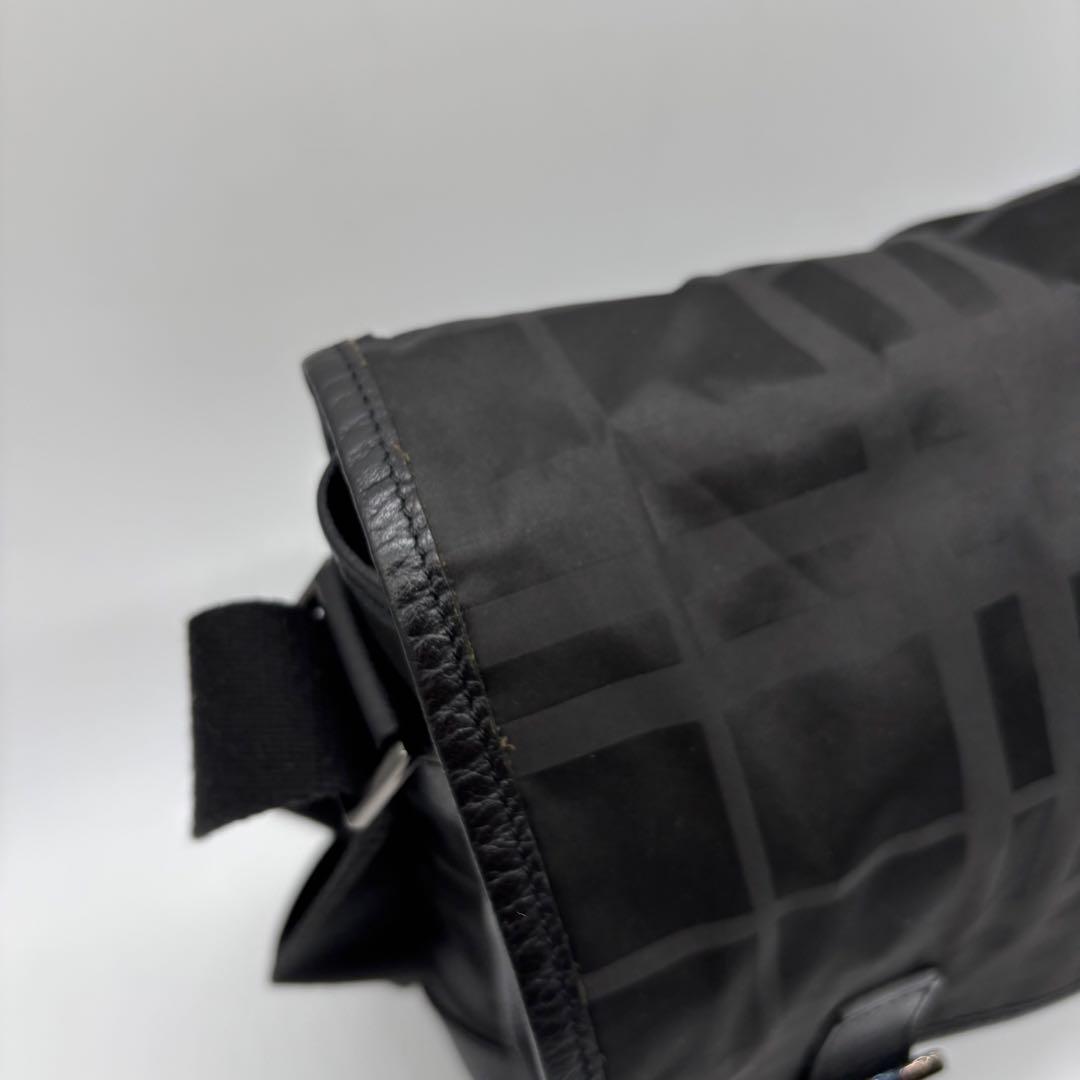 ✨極美品✨ バーバリー ブラックレーベル メッセンジャー ショルダー バッグ 黒