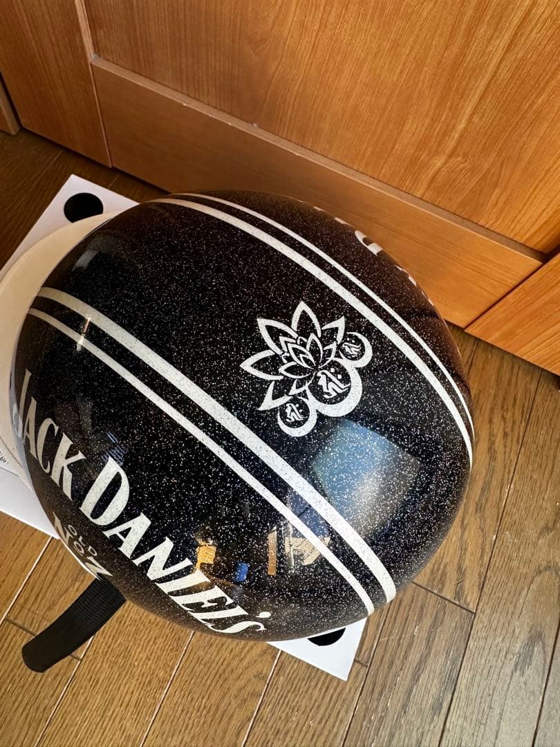 Jack Daniel's コルク半　ラメ入りオリジナル塗装！