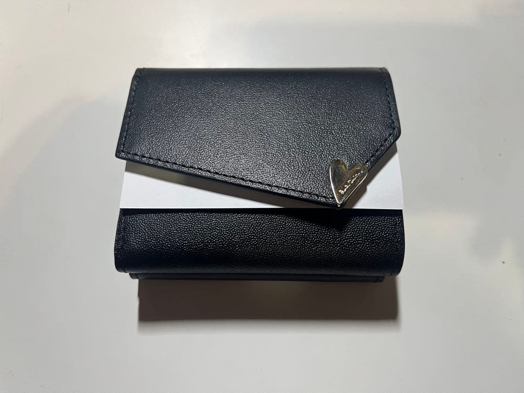 ゆ*み様 Paul Smith ラブレター がま口 3つ折り ブラック