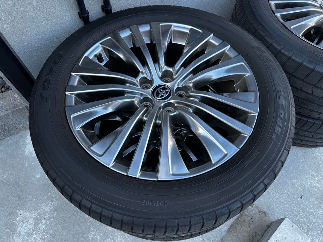 80ハリアー Z タイヤアルミ4本セット