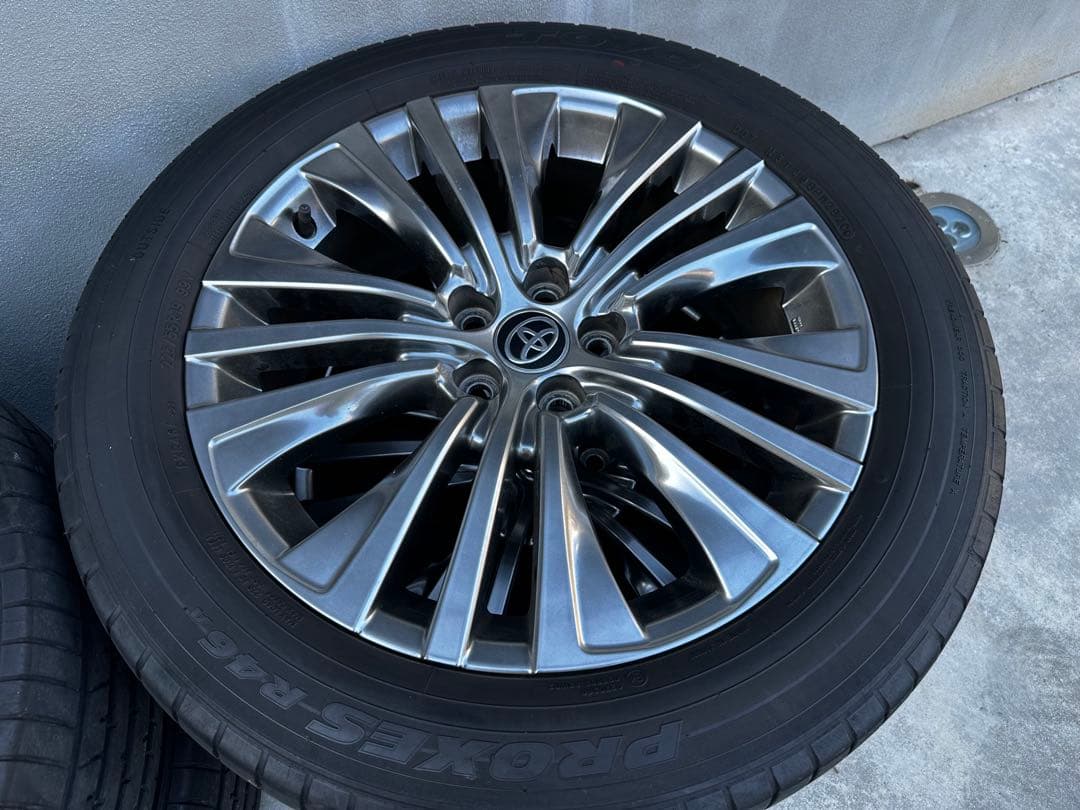 80ハリアー Z タイヤアルミ4本セット