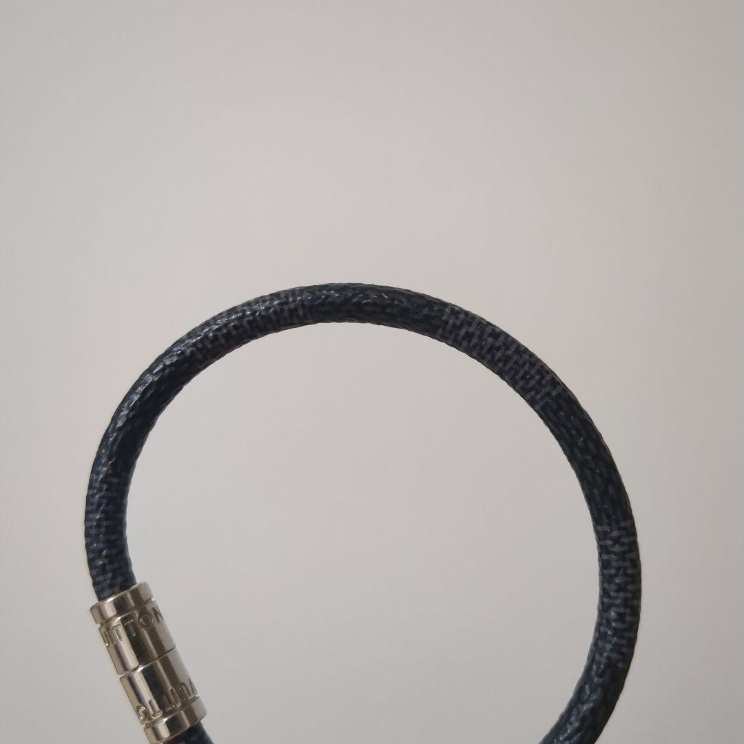 美品】ルイヴィトン ダミエ・グラフィット ブラスレ・キープ イット ブレスレット