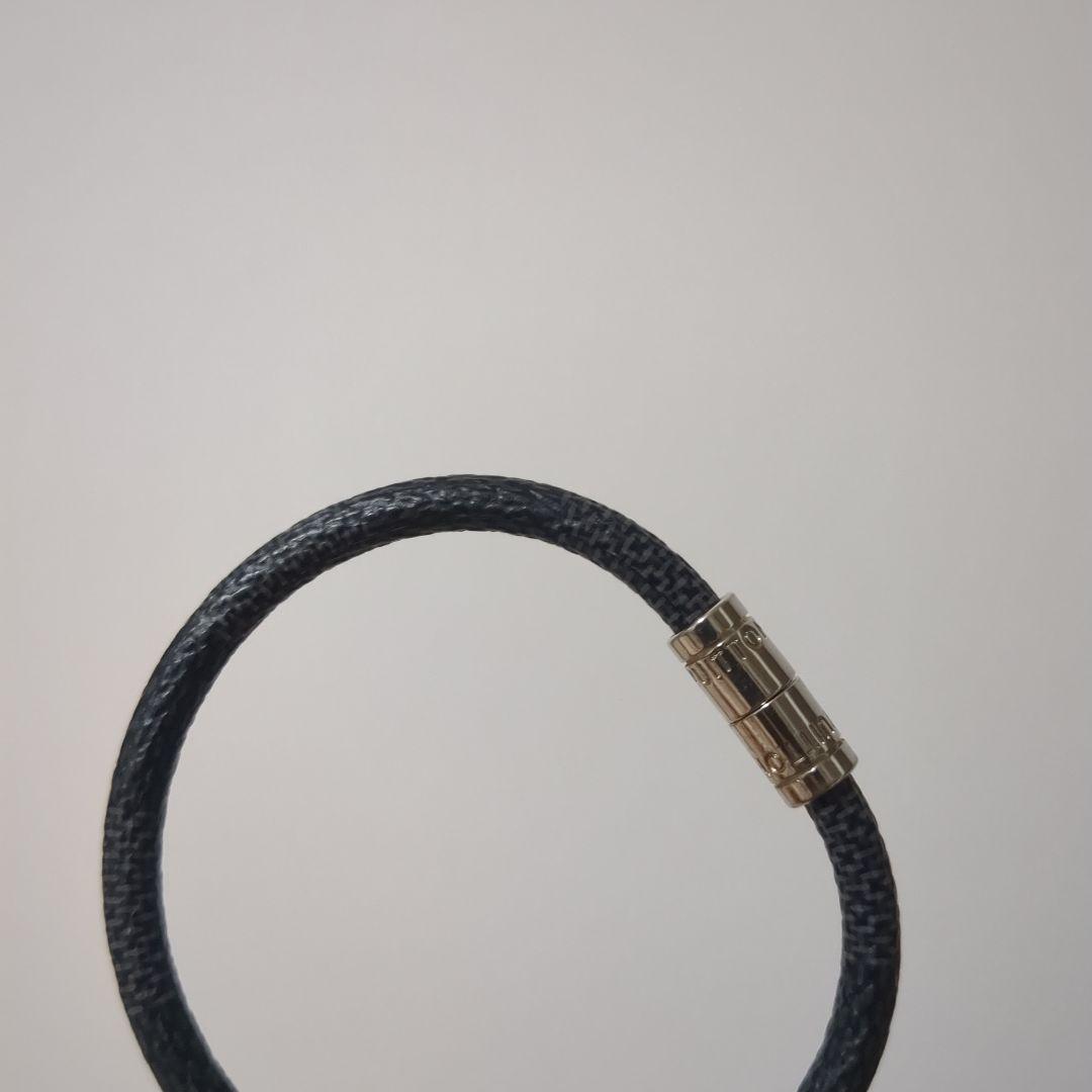 美品】ルイヴィトン ダミエ・グラフィット ブラスレ・キープ イット ブレスレット