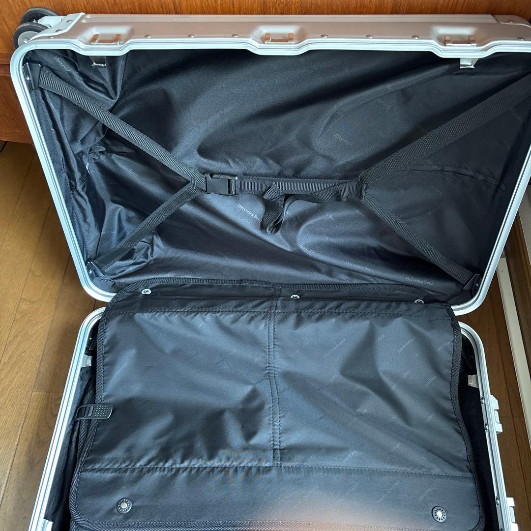 Mercedes シルバー キャリーカート