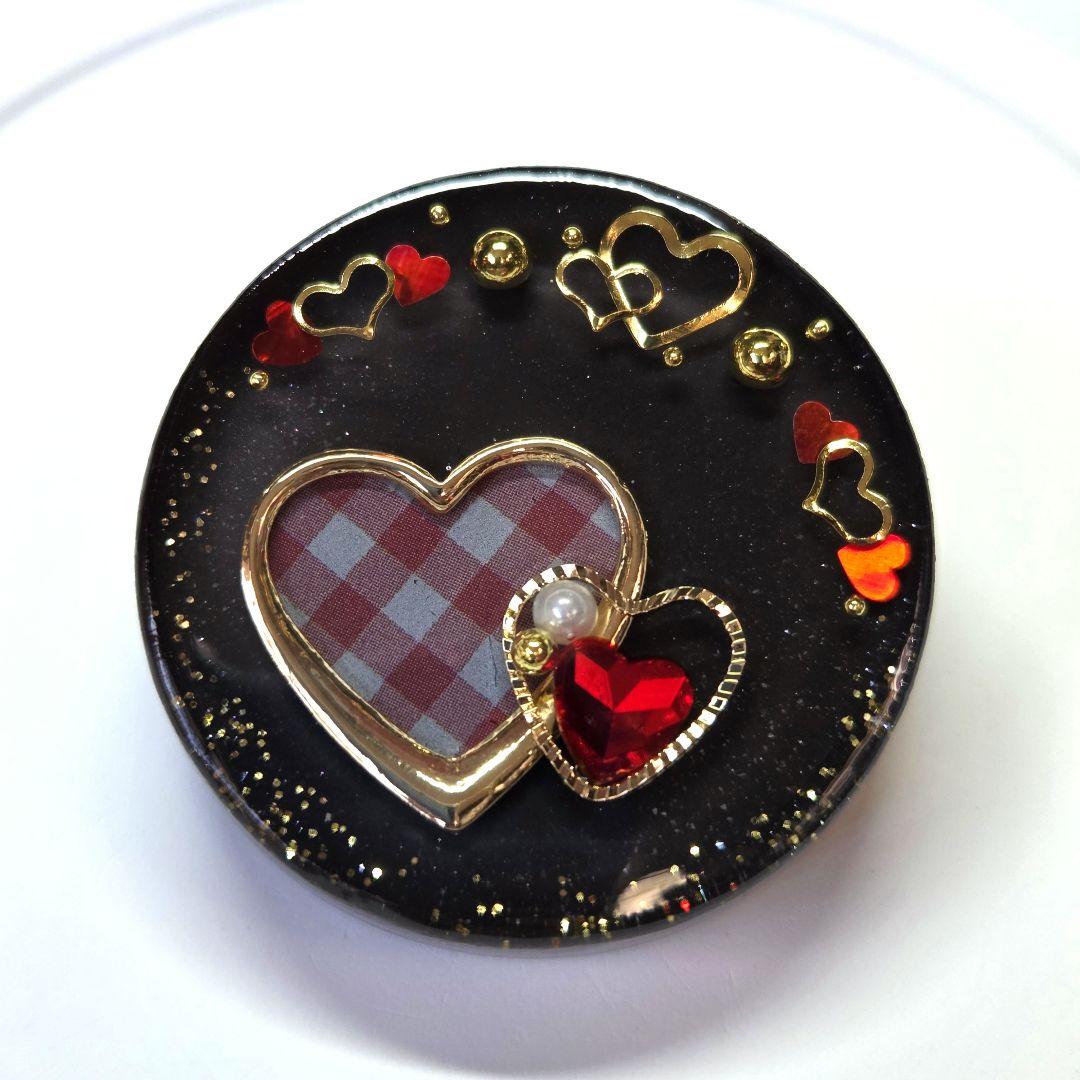 もちもち　レジンヘアゴム　 ヘアアクセサリー　丸　約３.5cm