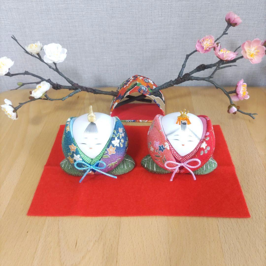 木目込人形❀ひな祭り❀ ひな人形 2体セット