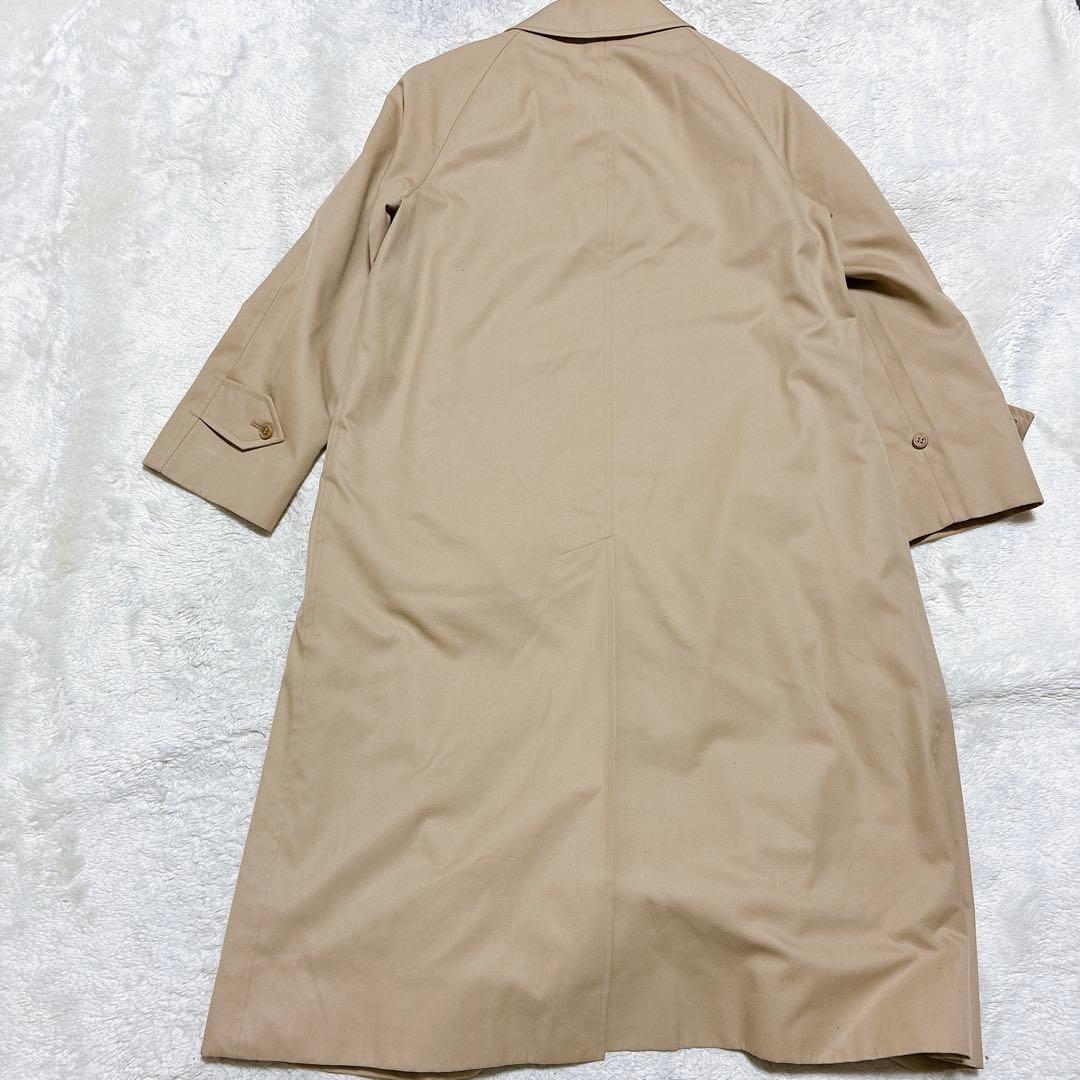 バーバリーズ　ステンカラー　ノバチェック　白タグ　ハニーベージュ　ライナー L