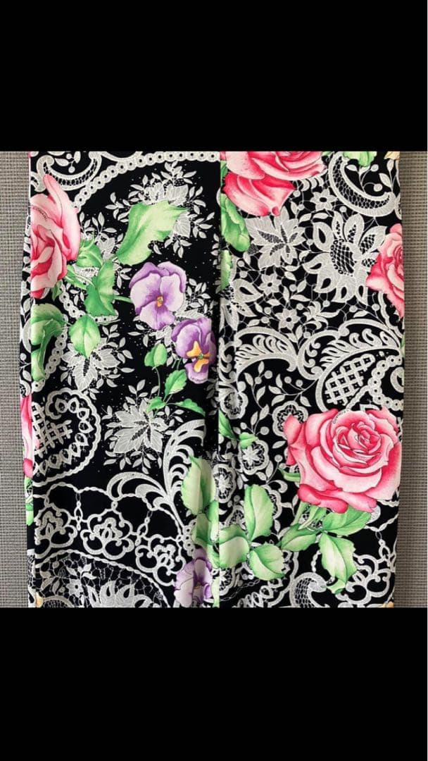 paakopod❣️レオナール　カンカン　シルク混 ロングワンピース