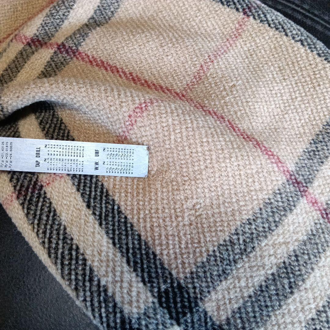 バーバリーロンドン ノバチェック柄 ウールダッフルコート レディース Lサイズ