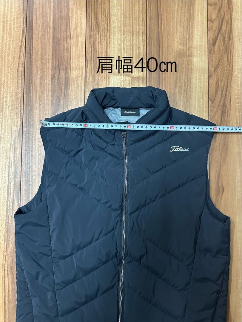 Titleist タイトリスト ダウンベスト ブラック Lサイズ