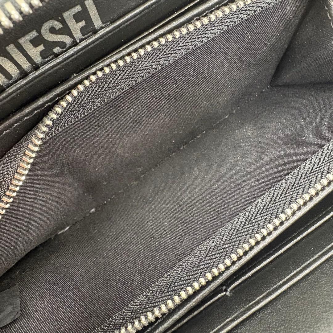 DIESEL ブラック 長財布　ディーゼル