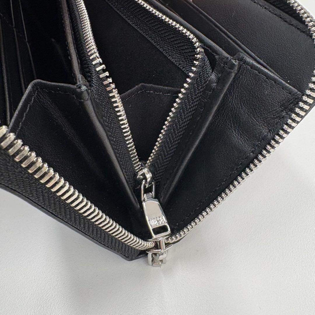 DIESEL ブラック 長財布　ディーゼル