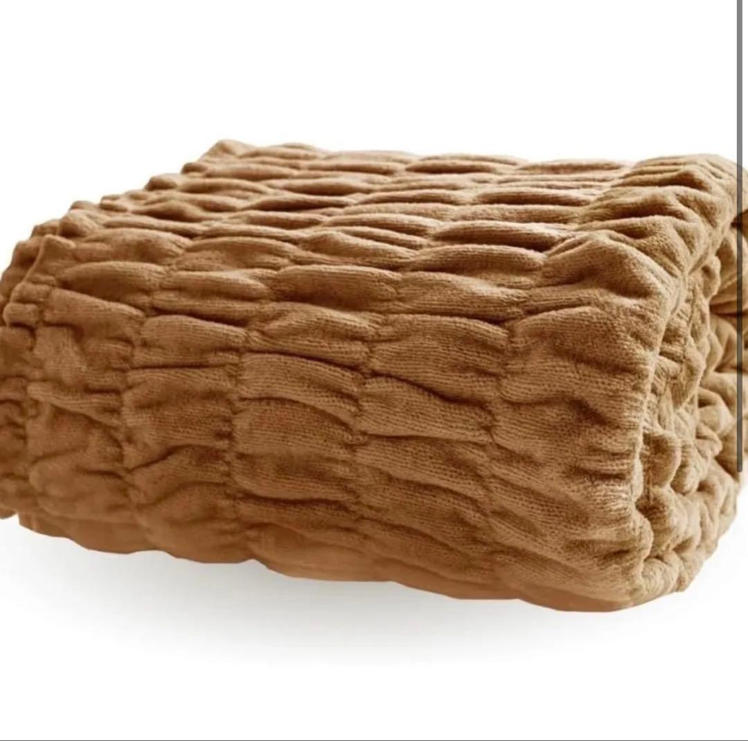 ★新品★未使用　ロマンス小杉 ウォームサポート ふかふかケット ベージュ