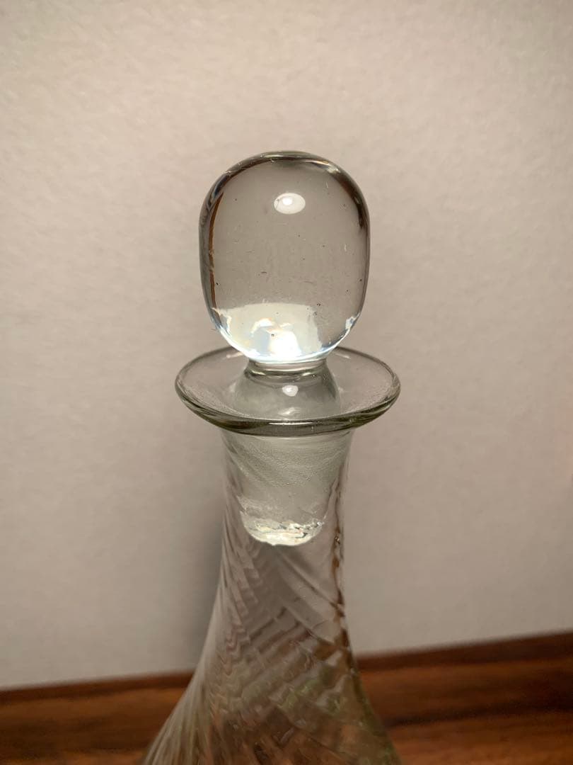 倉敷ガラス 小谷眞三 栓付きモール瓶 民藝 横山秀樹