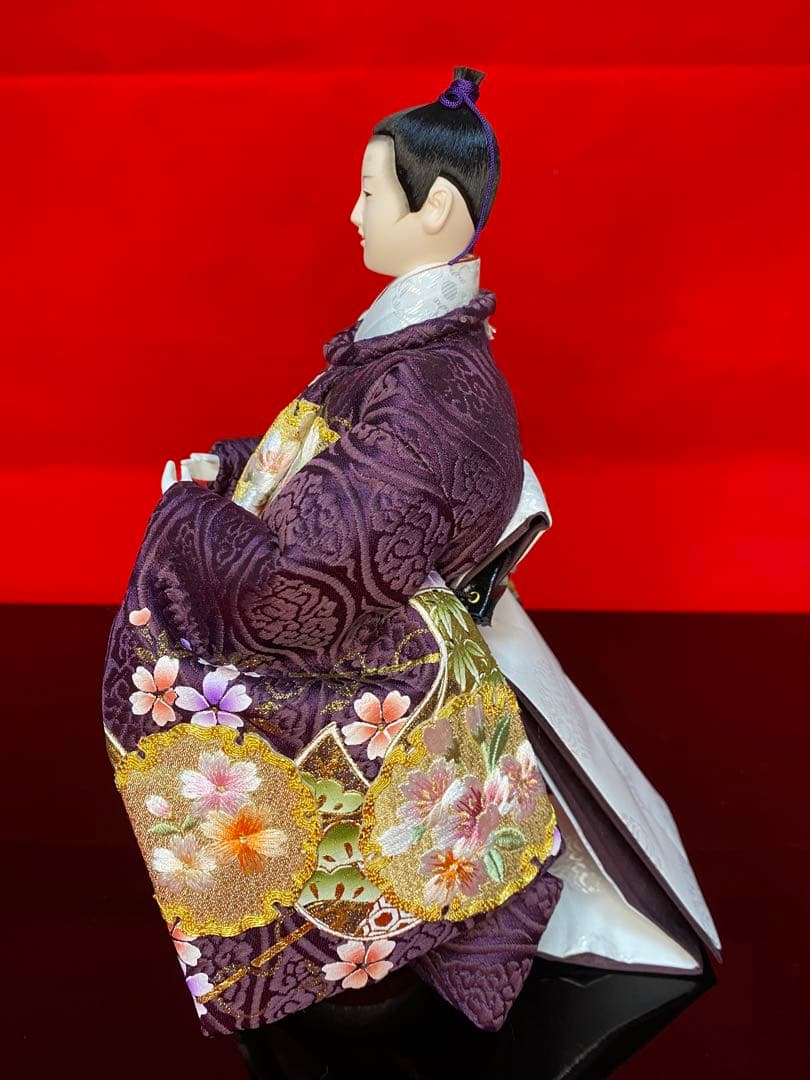 東京久月　雛人形　立親王平飾りセット・間口約６５×奥行約３５×高さ約５９㎝