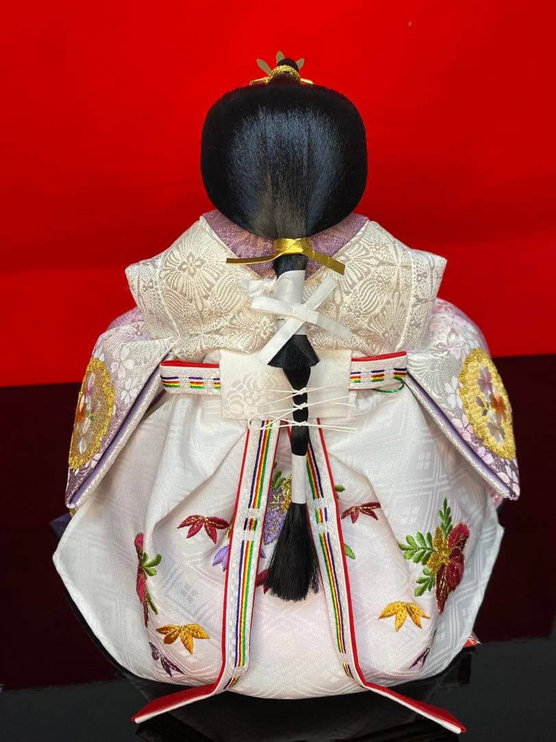 東京久月　雛人形　立親王平飾りセット・間口約６５×奥行約３５×高さ約５９㎝