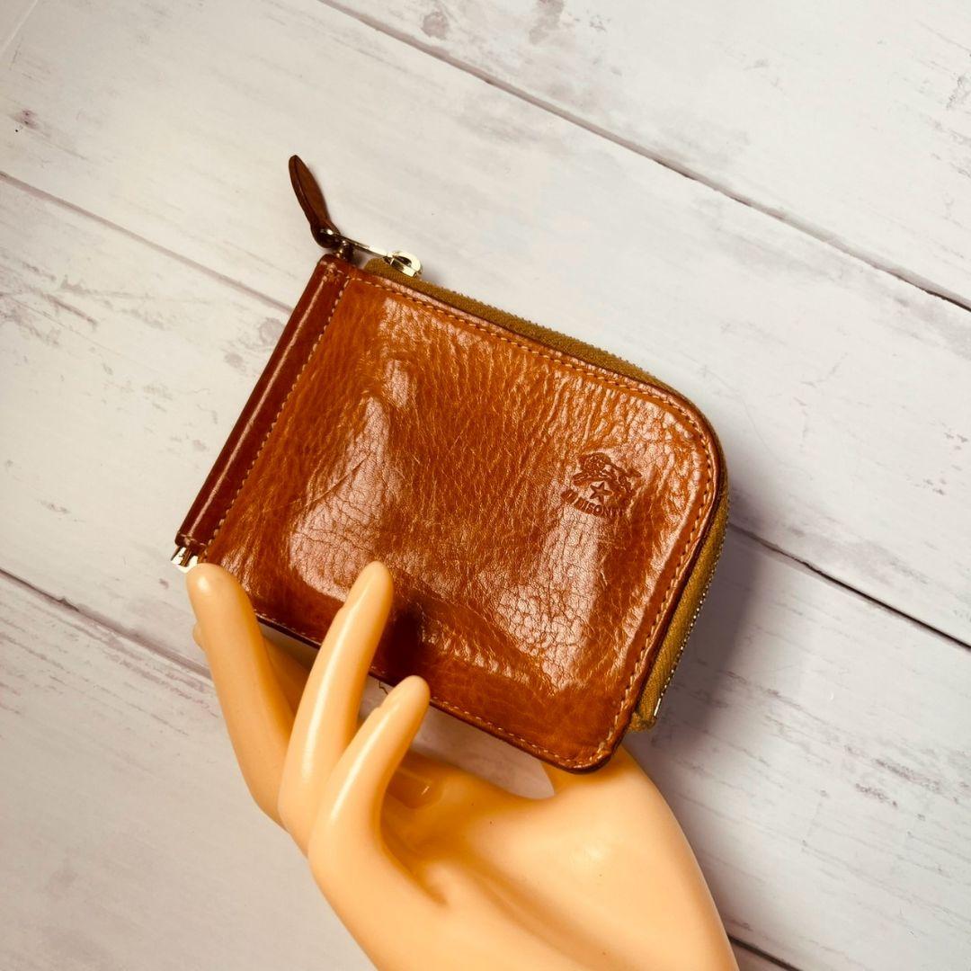 nさま専用【美しいヌメ革】　マネークリップ　本革　バイソン　ミニマル