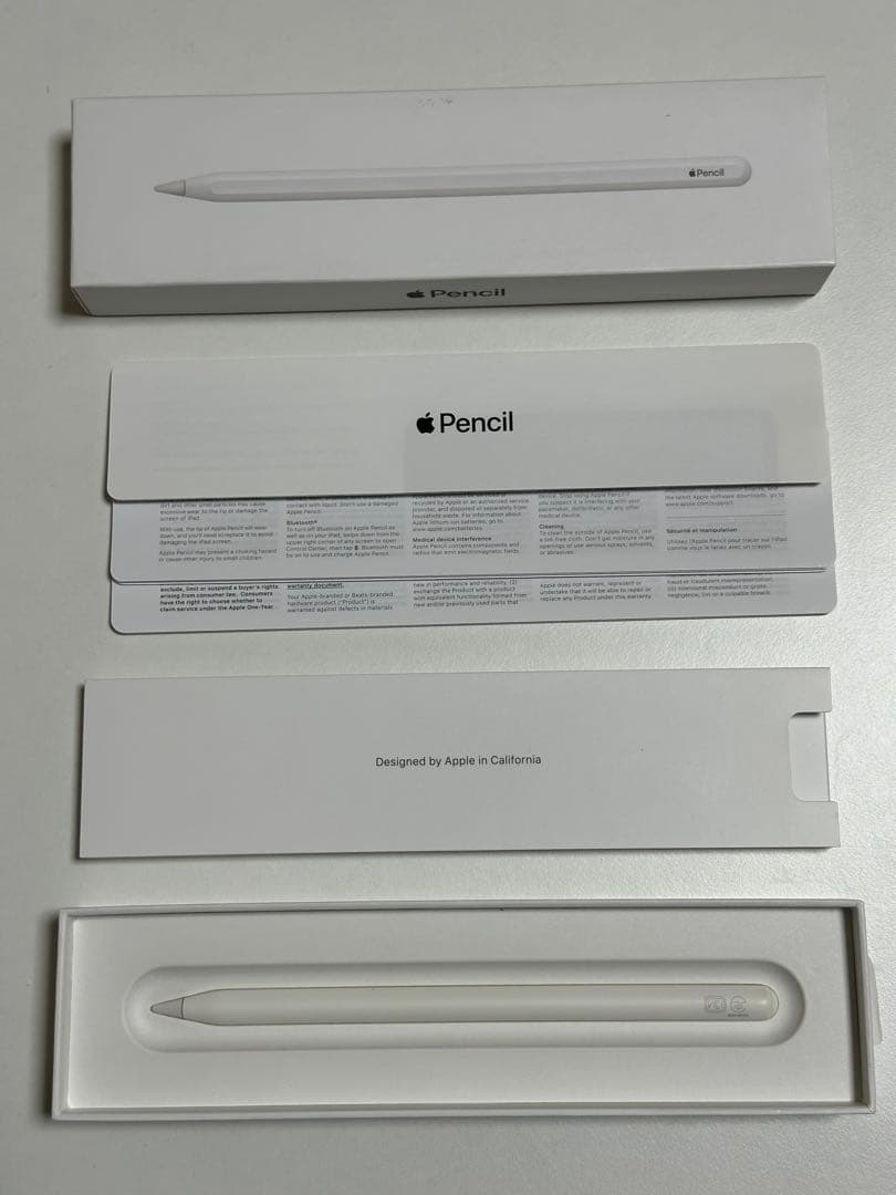 Apple Pencil 第2世代　純正替芯4つ付き