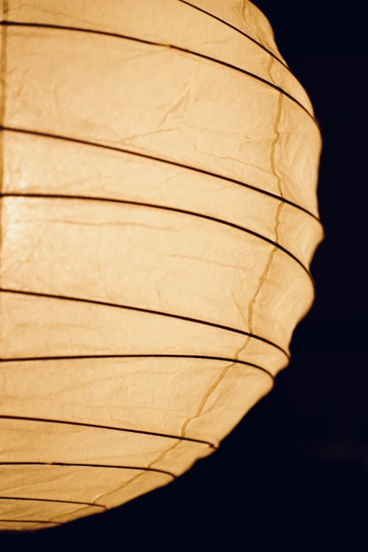 【新品】イサム・ノグチ 「AKARI」／照明シェード／45D（LEDランプ付）