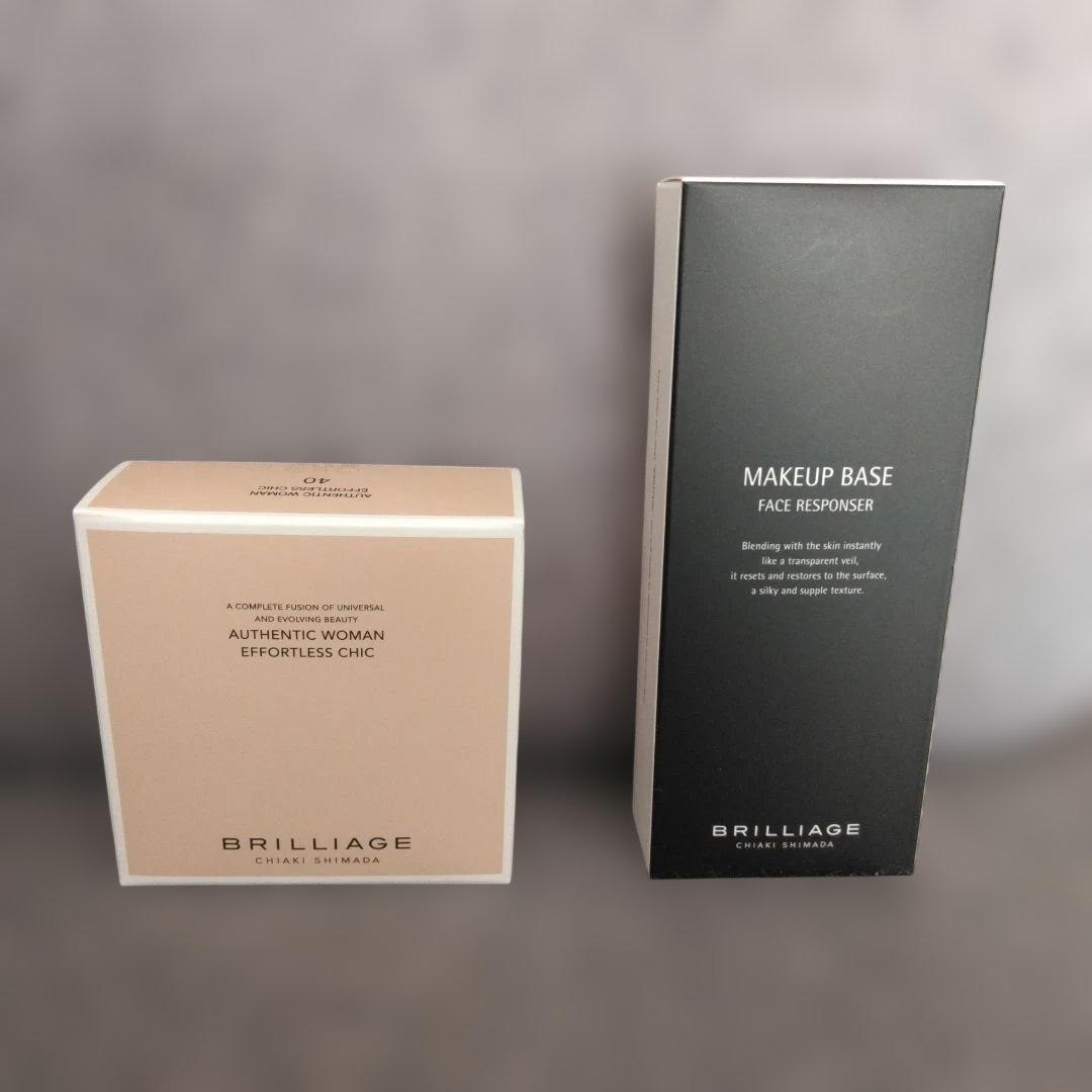 ブリリアージユ　メイクアップベース　パウダリーファンデーション