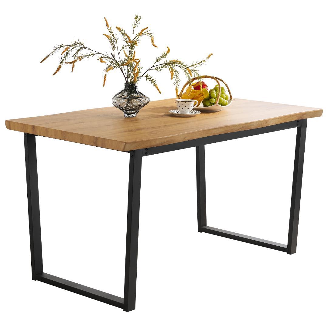 タイムセール！ダイニングテーブル　幅140cm　シンプル　おしゃれ　OAK