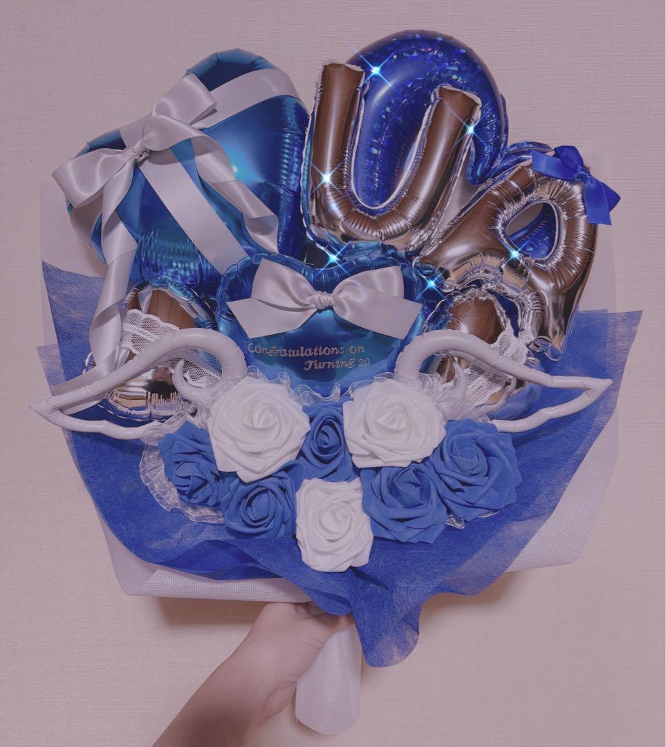 成人式　バルーンブーケ　花束　バルーンギフト　生誕祭　推し　成人祝い