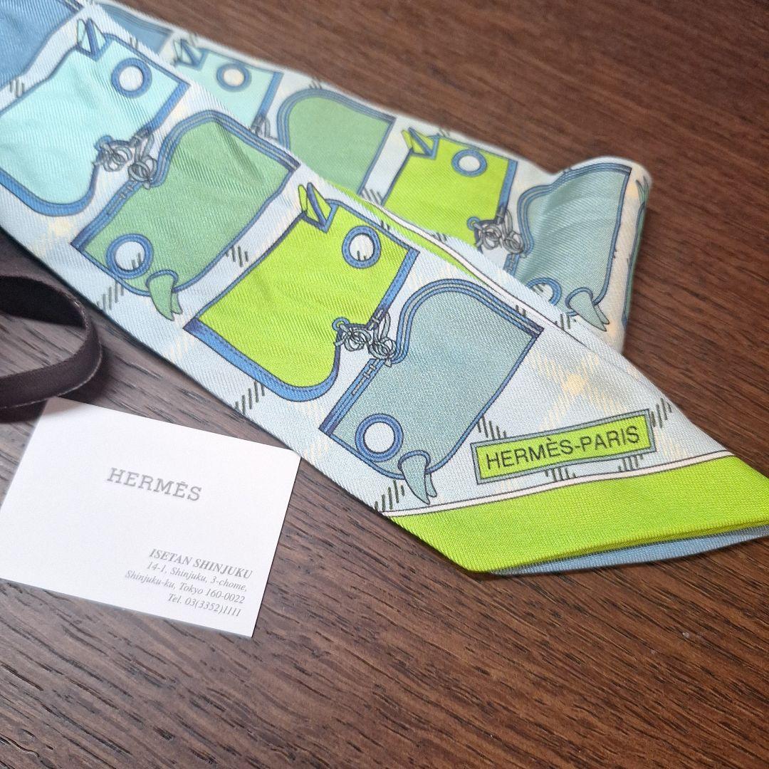 エルメス シルク　ツイリー　カマイユ