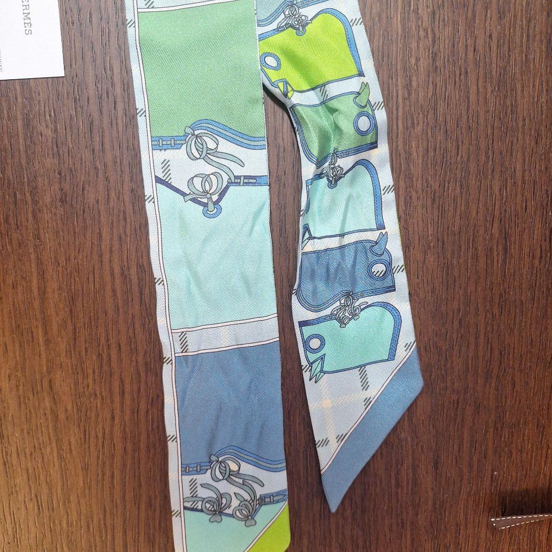 エルメス シルク　ツイリー　カマイユ