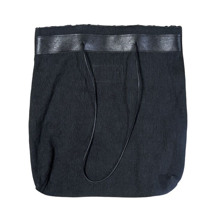 tagliovivo リネン レザー エコバッグ ショルダー トート ハンド