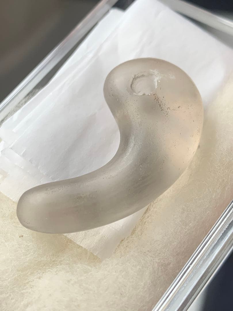 古墳期　出土　本水晶勾玉　水晶　縄文時代　弥生　石器　土器　翡翠勾玉　根付　勾玉