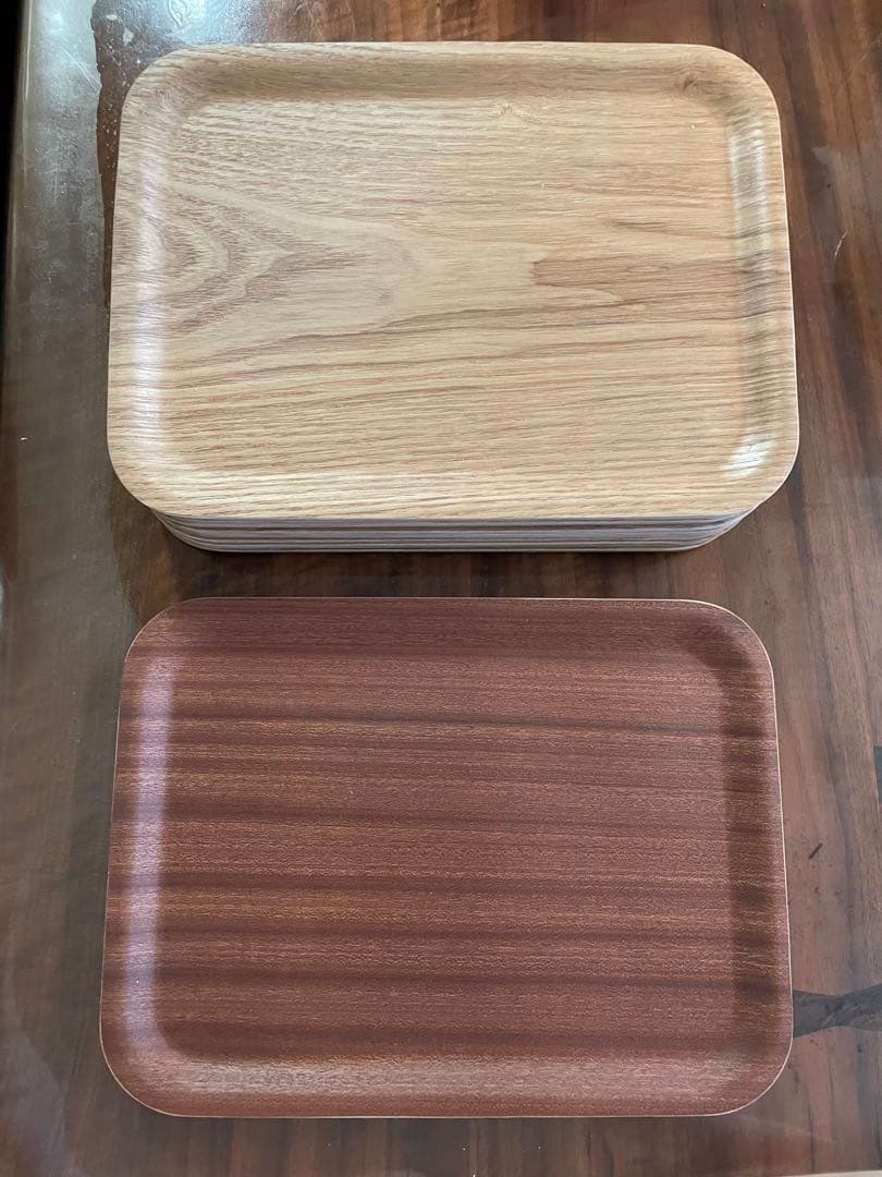 ニトリ　木製トレー　おぼん